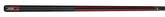 Predator P3 REVO Red Tiger Pool Cue with Leather Luxe Wrap